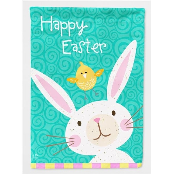 Carolines Treasures Carolines Treasures VHA3032GF Happy Easter Rabbit Garden Size Flag - VHA3032GF