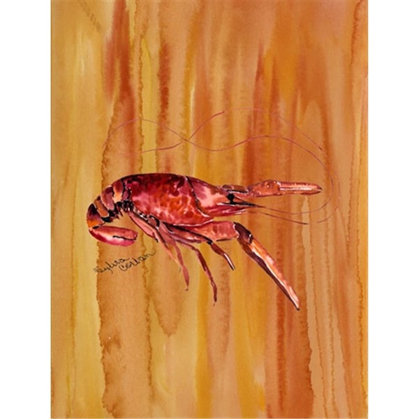 Patioplus 11 x 15 in. Crawfish Flag Garden Size - PA245787