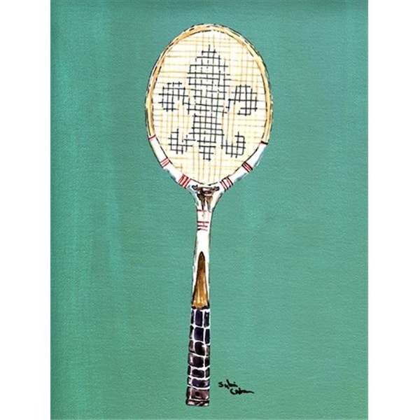 Carolines Treasures Carolines Treasures 8479GF Tennis Fleur de lis Flag Garden Size - 8479GF