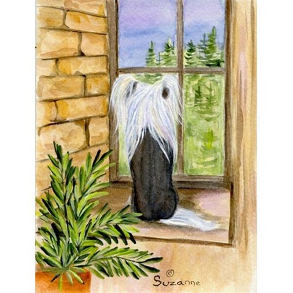 Carolines Treasures Carolines Treasures SS8121GF Chinese Crested Flag - Garden Size - SS8121GF