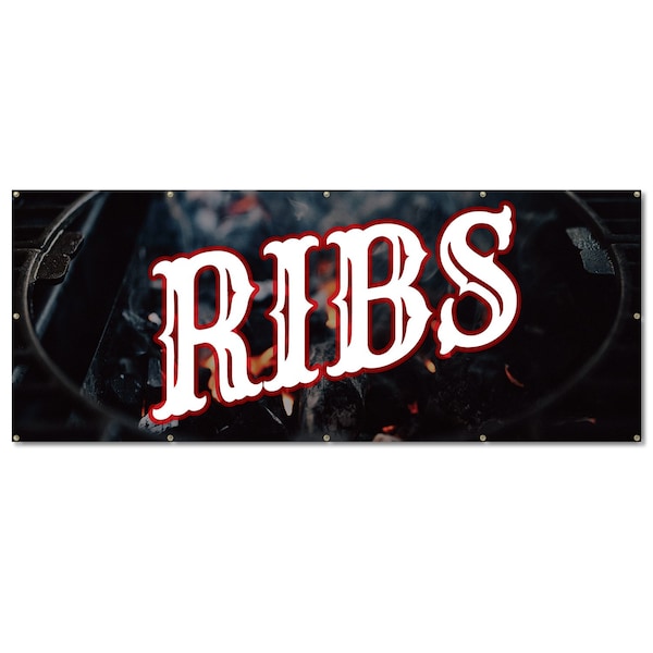 Signmission Ribs, 48 Inch, Banner - B-120-30420