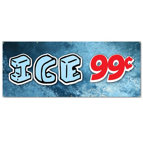 Signmission Ice 99, 48 Inch, Banner - B-120-30395
