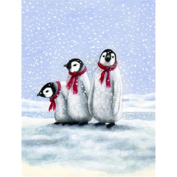 Patioplus Penguins by Daphne Baxter Flag Canvas House Size - PA729985