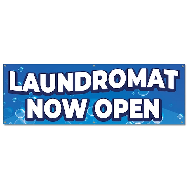 Signmission Laundromat, 24 Inch, Banner - B-72-30398