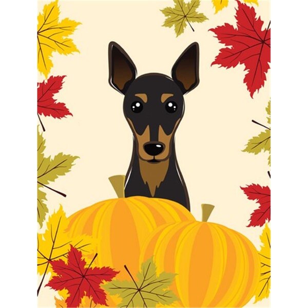 Patioplus Min Pin Thanksgiving Flag Garden - PA256588