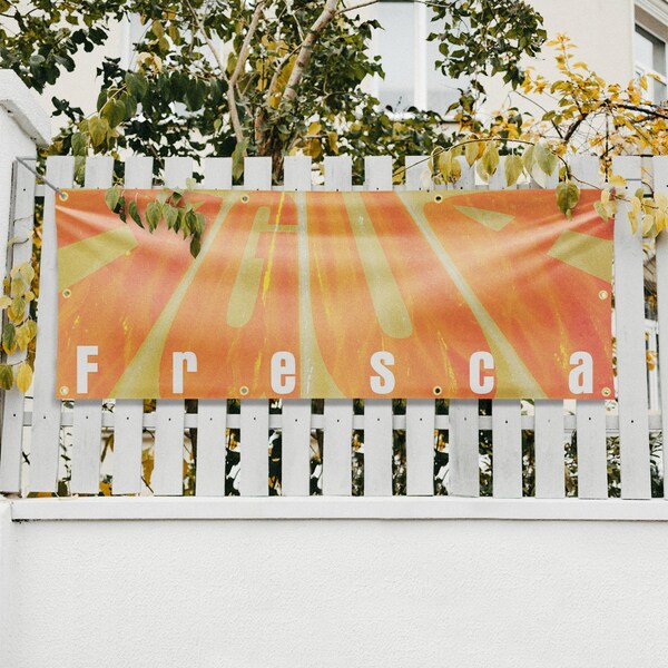 Signmission Agua Fresca, 36 Inch x 96 Inch, Vinyl Banner - B-96-30454