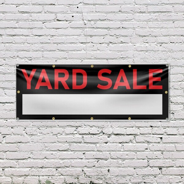 Signmission Yard Sale, 48 Inch x 120 Inch, Vinyl Banner - B-120-30949