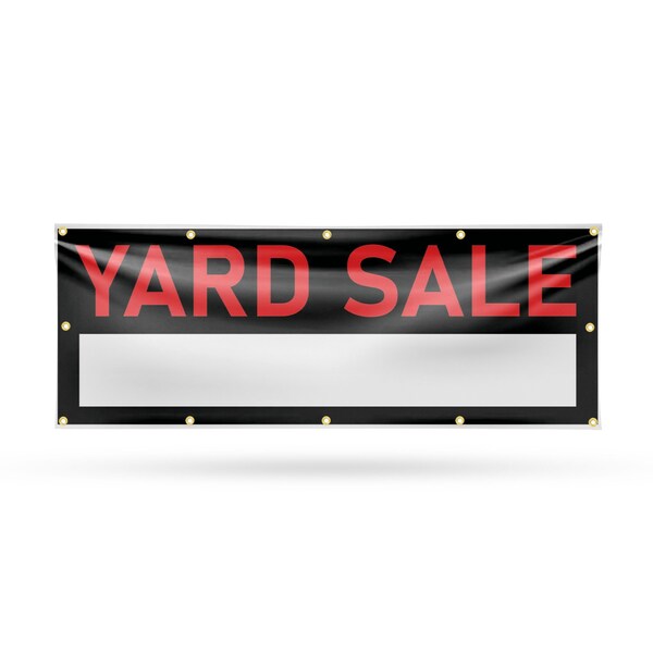 Signmission Yard Sale, 48 Inch x 120 Inch, Vinyl Banner - B-120-30949