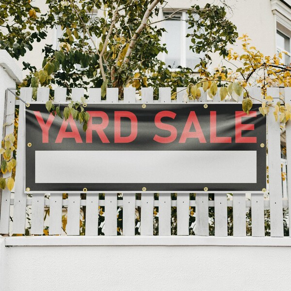 Signmission Yard Sale, 48 Inch x 120 Inch, Vinyl Banner - B-120-30949