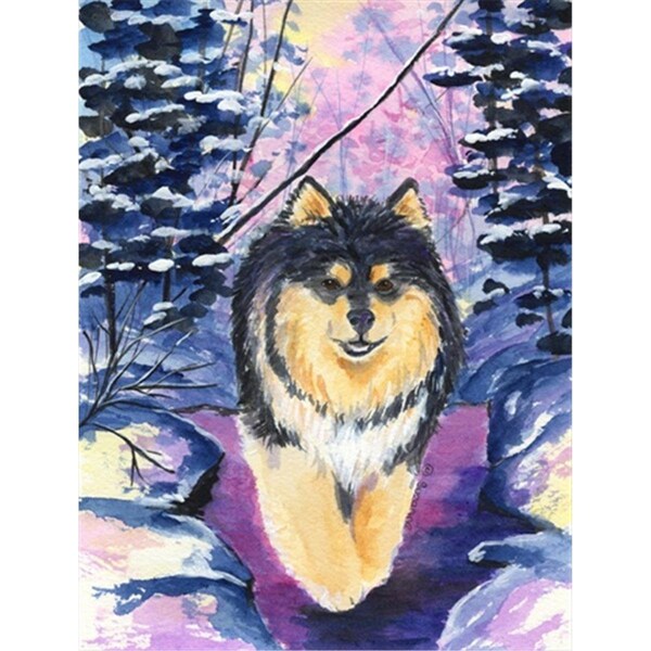 Patioplus Finnish Lapphund Flag - Garden Size; 11 x 15 in. - PA714074