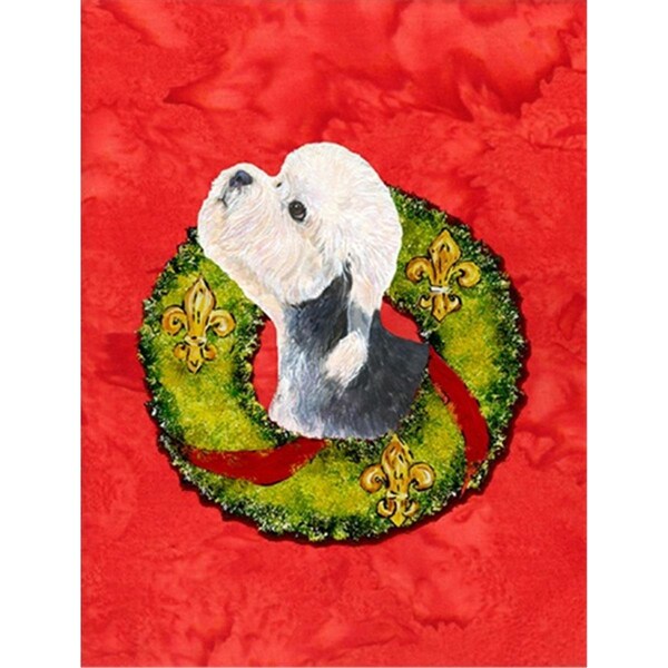 Carolines Treasures 28 x 40 in. Dandie Dinmont Terrier Flag Canvas House Size - SS4190CHF