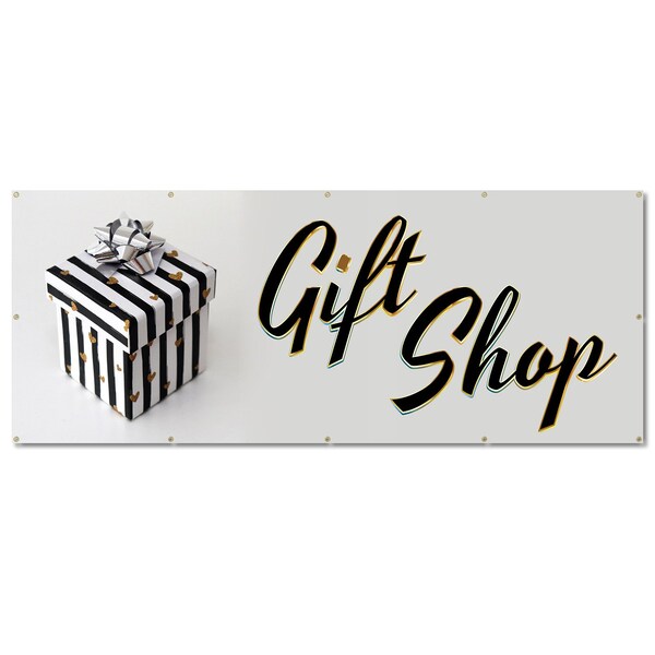 Signmission Gift Shop, 48 Inch, Banner - B-120-30381