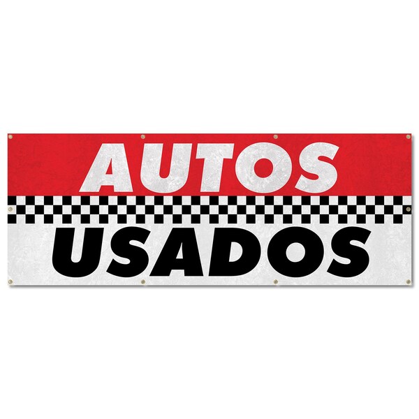 Signmission Autos Usados, 36 Inch, Banner - B-96-30345