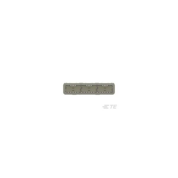 Montaje de jaula QSFP28 1X3 con empaquetadura - 2170767-4