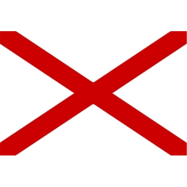 Ss Collectibles 4 ft. X 6 ft. Nyl-Glo Alabama Flag - SS2757247