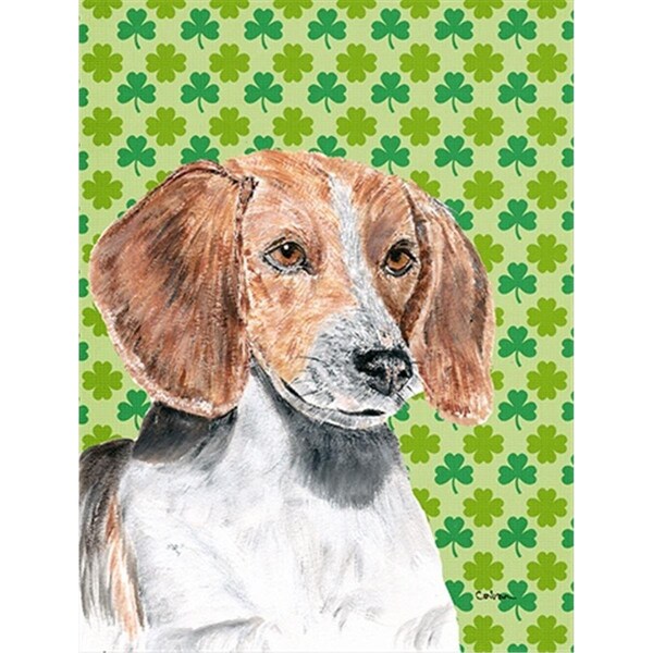 Patioplus English Foxhound St Patricks Irish Flag Garden Size - PA631528