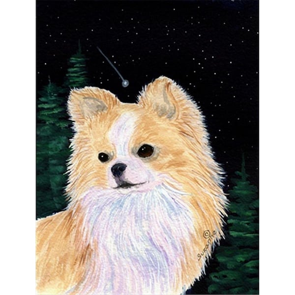 Patioplus Starry Night Chihuahua Flag - Garden Size; 11 x 15 in. - PA251866