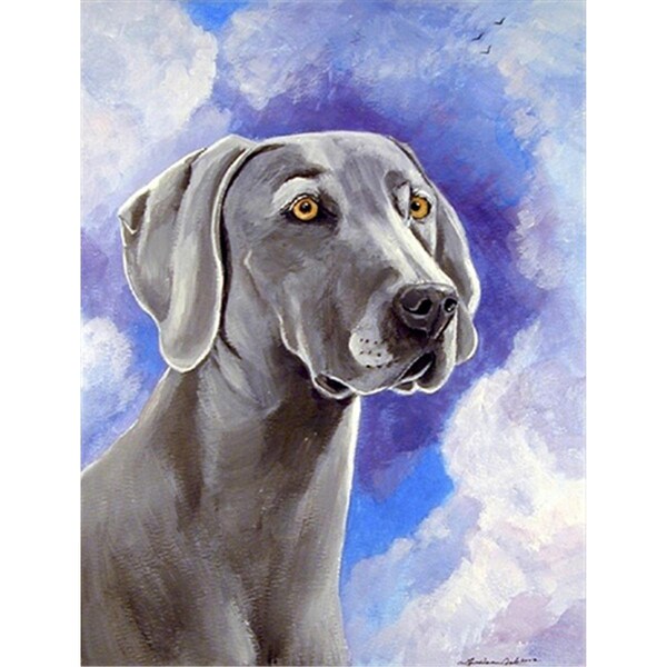 Patioplus Azure Skies Weimaraner Flag Canvas House Size - PA2554918