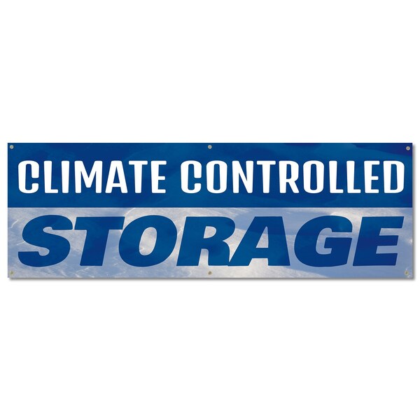 Signmission Climate Controlled Storage, 24 Inch, Banner - B-72-30364