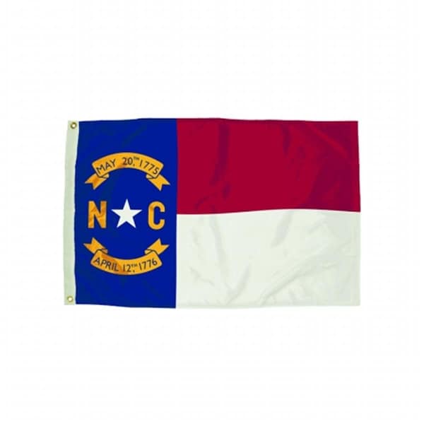 Flagzone Flagzone FZ-2322051 3x5 Nylon North Carolina Flag - FZ-2322051