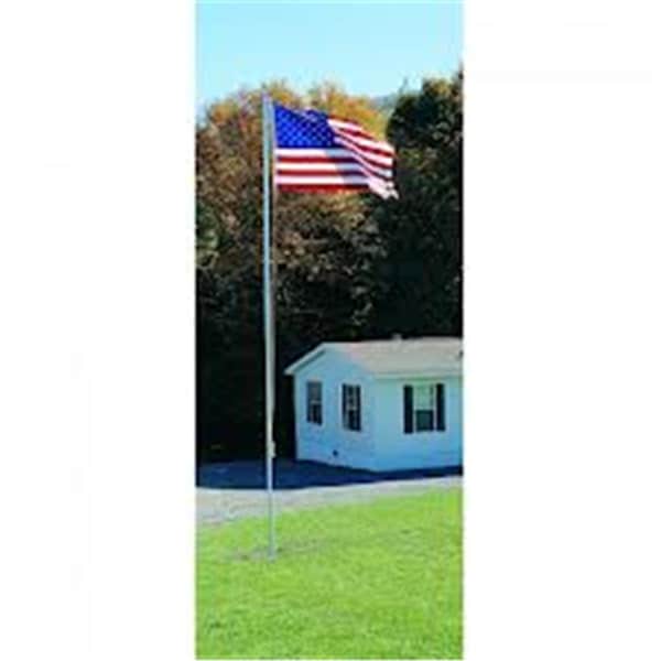 Ss Collectibles 20 ft. Patriot Model Aluminum Flagpole - SS2521787