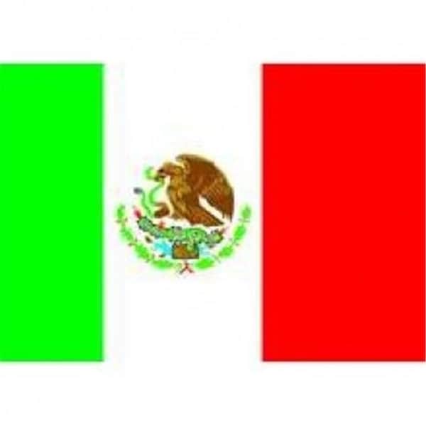 Annin Flagmakers Annin Flagmakers 195706 3 ft. x 5 ft. Nyl-Glo Mexico Flag - 195706