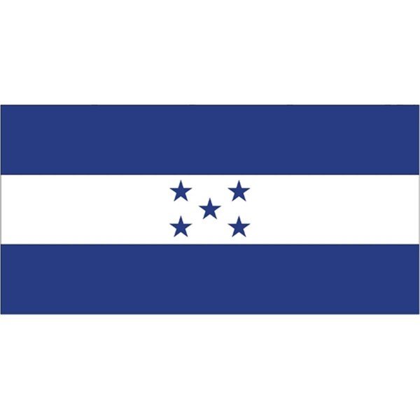 Ss Collectibles 12 in. X 18 in. Nyl-Glo Honduras Flag - SS2755874