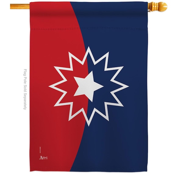 Guarderia 28 x 40 in. Juneteenth Black History Dbl-Sided Horizontal House Flags - Decoration Banner Garden - GU3901991