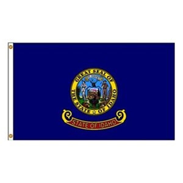Ss Collectibles 4 ft. X 6 ft. Nyl-Glo Idaho Flag - SS165710