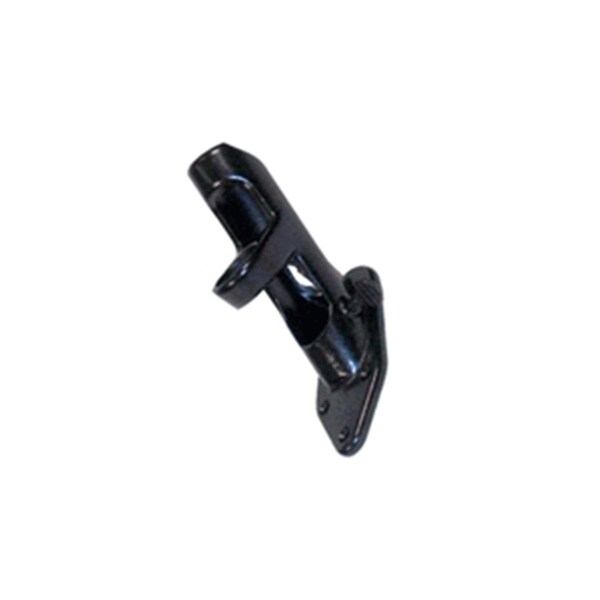 Gourmetgalley 35-100 Cast Iron Flag Pole Holder - Black - GO2596229