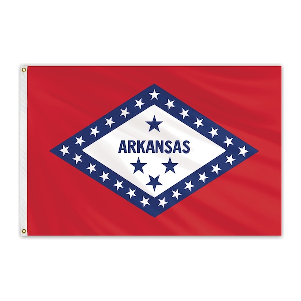 Global Flags Unlimited Arkansas Outdoor Nylon Flag 4'x6' - 200115