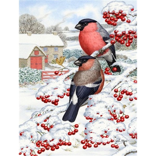 Patioplus Eurasian Bullfinch Flag Garden Size - PA253155