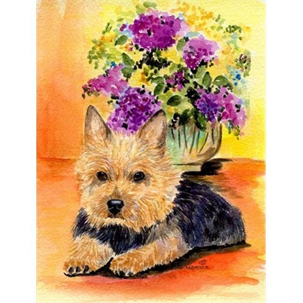 Patioplus Norwich Terrier Flag - Garden Size; 11 x 15 in. - PA251850
