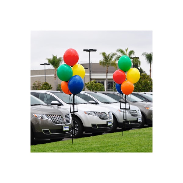 Ez Line Reusable Balloon Cluster Kit: Buy Here Pay Here-Blue - 550-BU-1