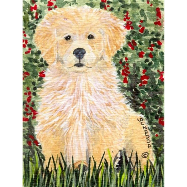 Carolines Treasures 11 x 15 In. Golden Retriever Flag- Garden Size - SS8857GF