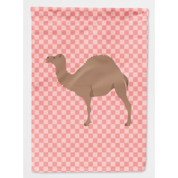 Patioplus F1 Hybrid Camel Pink Check Flag Garden Size - PA2870528