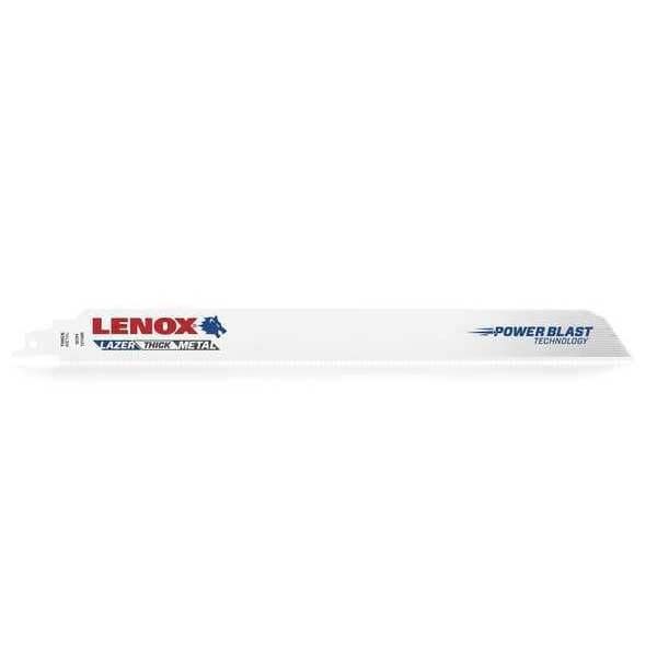 Lenox 6 in L x 6 TPI Bi-Metal Recip Saw Blade, TPI 6, 26 UNT, PK4 - 20514B6066R