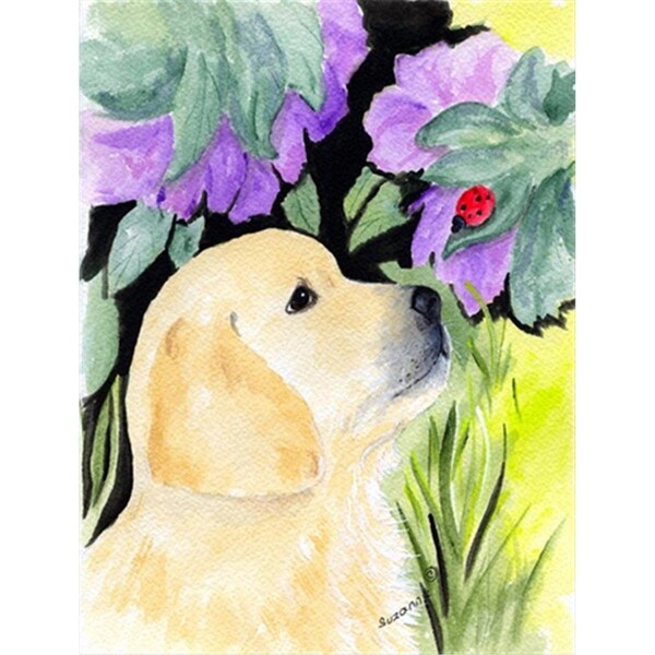 Patioplus Golden Retriever Flag - Garden Size; 11 x 15 in. - PA244412