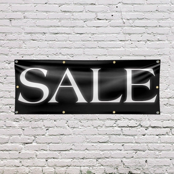 Signmission Sale, 36 Inch x 96 Inch, Vinyl Banner - B-96-30847