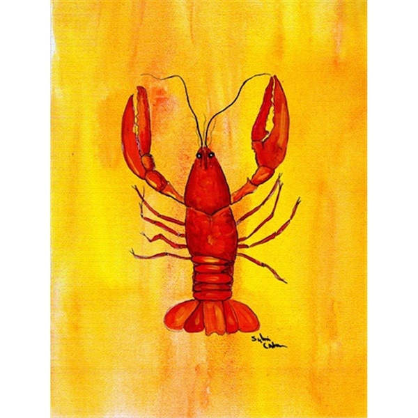 Patioplus 11 x 15 In. Crawfish Flag; Garden Size - PA892588