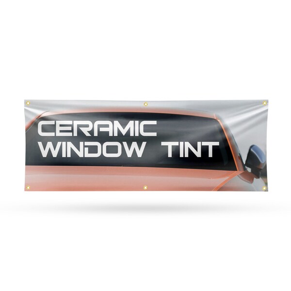Signmission Ceramic window tint, 24 Inch x 72 Inch, Vinyl Banner - B-72-30513