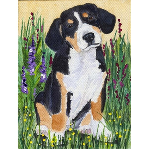 Patioplus Entlebucher Mountain Dog Flag - Garden Size; 11 x 15 in. - PA246488