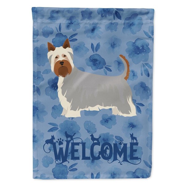 Patioplus 11 x 0.01 x 15 in. Australian Silky Terrier No.2 Welcome Flag Garden Size - PA3396135