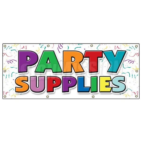 Signmission PARTY SUPPLIES BANNER SIGN birthday new year retirement cocktail - B-96 PARTY SUPPLIES