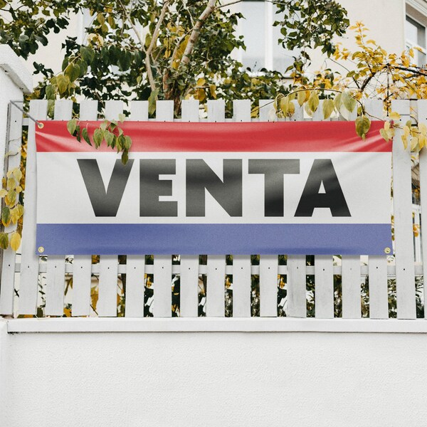 Signmission Venta, 18 Inch x 48 Inch, Vinyl Banner - B-30913