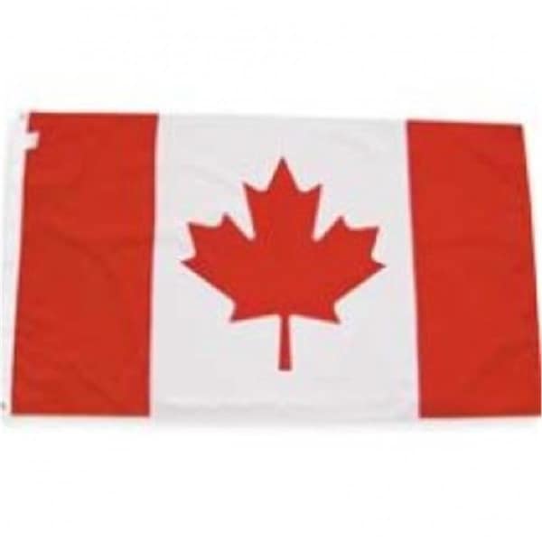 Ss Collectibles 3 ft. x 5 ft. Nyl-Glo Canada Flag - SS173603