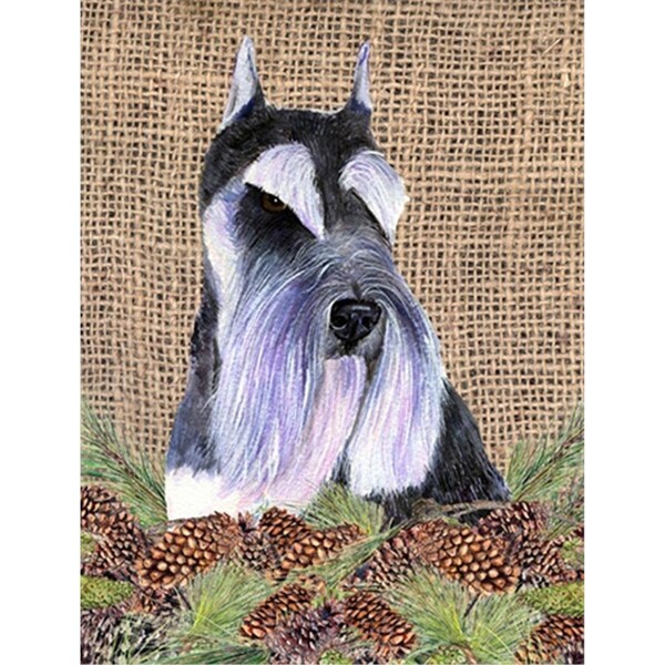 Carolines Treasures 11 x 15 in. Schnauzer Garden Size Flag - SS4068GF