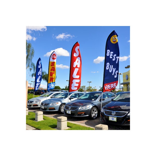 Cdd Swooper Flag & Pole Kit: 0% Finance, Trailer Hitch Adapter - 4760-0F-TR