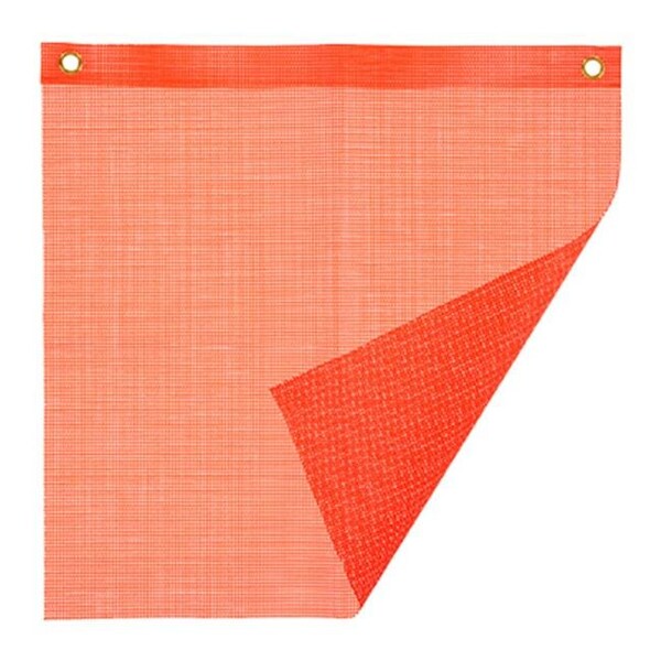 Homepage 04902 18 x 18 in. Mesh PVC Safety Flag - HO597941