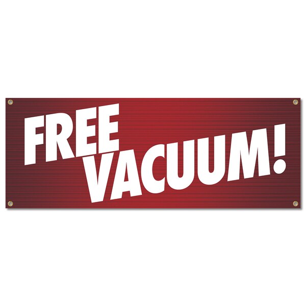 Signmission Free Vacuum, 18 Inch, Banner - B-30377